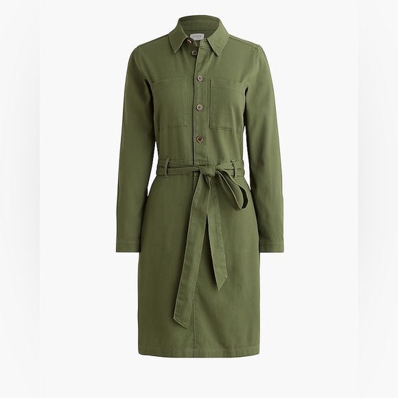 J. Crew Factory Dresses & Skirts - NWOT / J.Crew factory Long-sleeve utility shirtdress